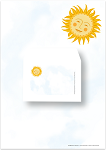 briefpapierset A4
kringlooppapier
'zon'
6 vel, 6 enveloppen